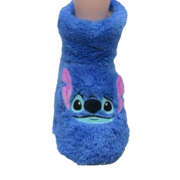 Disney Stitch Plush Booties Slippers - Picture 4 of 5